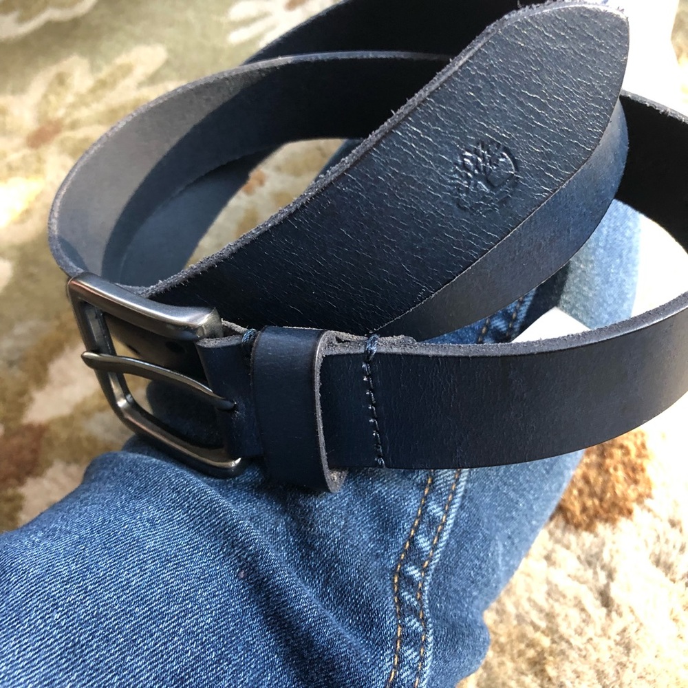 Timberland Belt. Navy. Sz36